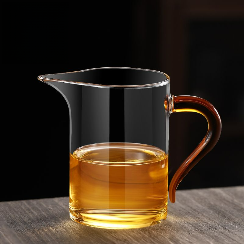 Bule para uso doméstico, resistente a altas temperaturas, bule de vidro, vaso de flores, xícara de chá preto, separação de chá e água_voghion.com