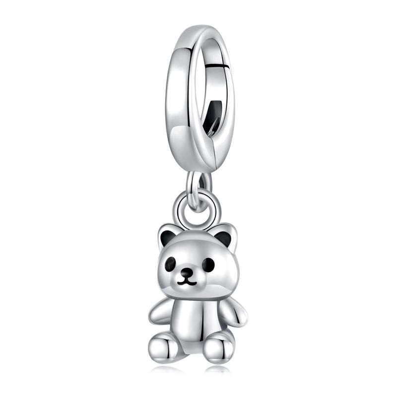 Bär Anhänger Charm Sterling Silber Charm, SCC3033_voghion.com