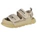 Children's 2024 New Velcro Boys' Beach Shoes Girls' Open Toe Sports Baby Soft Sole Sandals_voghion.com
