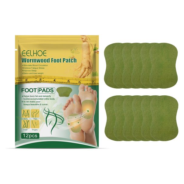 Patch pour les pieds à l'armoise Soins du corps Soulage la pression corporelle Aide au sommeil Patch pour les pieds amincissant et remodelant le corps_voghion.com