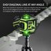 Self-Leveling Green Beam Laser Level – Compact Cross-Line Laser For Indoor/Outdoor Use, High Visibility In Bright Light, 360° Magnetic Base_voghion.com