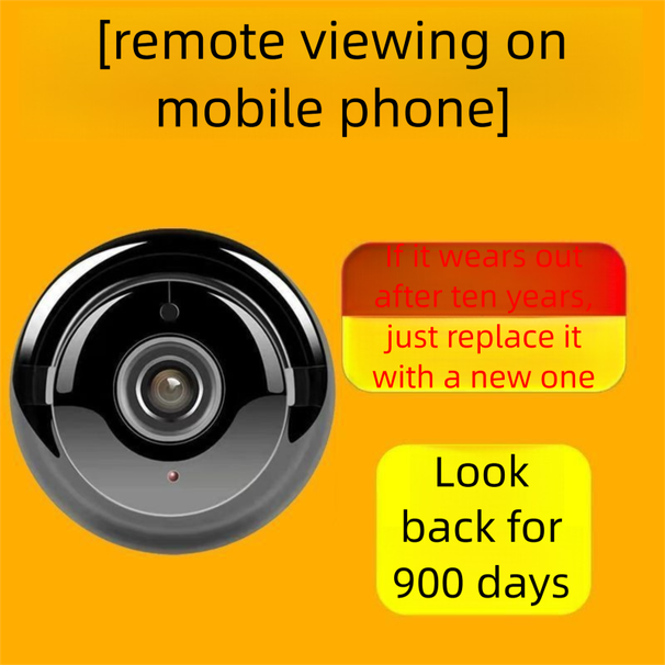Kamera do monitoringu domu Ultra-wyraźny obraz bezprzewodowa WiFi Nie wymaga zasilania Mobilny pilot HD Wizja nocna Automatyczne nagrywanie Odtwarzanie_voghion.com