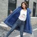 Women's Clothing winter new cotton coat women medium and long large fur collar plus velvet lining parka coat trendy_voghion.com