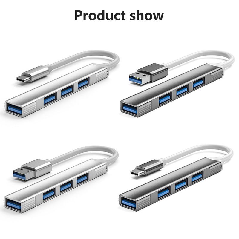 Splitter Multi Huawei 3.0 USB Adapter Pro Accessories Port Xiaomi USB 15 Type 2.0 OTG Macbook 4 C C Air Lenovo For Pro HUB_voghion.com