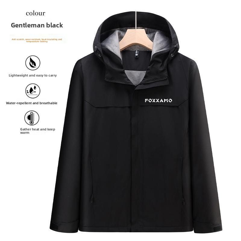 Geïntegreerde, ultrazachte, winddichte, waterdichte en warme FOXXAM voor fietsen, kamperen en wandelen, vissen voor herfst en winter 2025_voghion.com