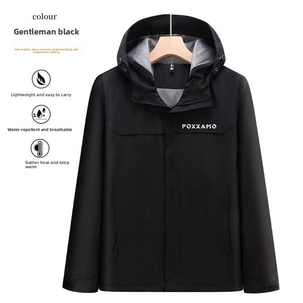 Geïntegreerde, ultrazachte, winddichte, waterdichte en warme FOXXAM voor fietsen, kamperen en wandelen, vissen voor herfst en winter 2025_voghion.com
