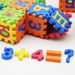 5.5CM60 Pieces Set Of EVA Operation Symbols And Numbers Russian Letters Math Puzzle Floor Mat Mini Foam Puzzle_voghion.com