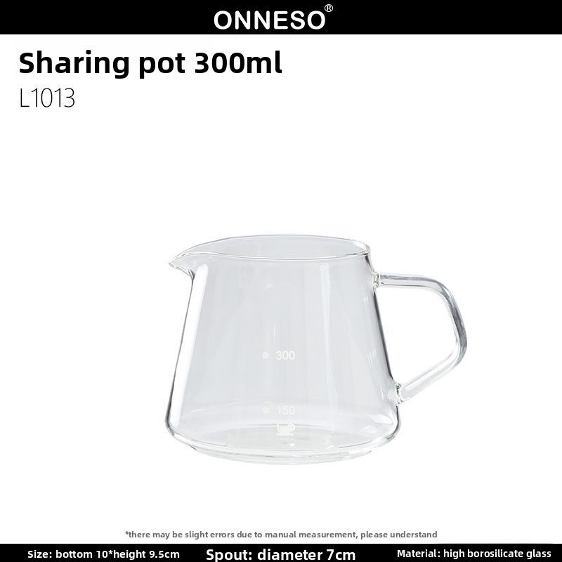 ONNESO Set Pour Over Kettle Coffee Tools Sharing Pot Home V60 Filter Cup Stand Tool_voghion.com