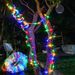Solar String Lights Outdoor Waterproof LED Strip Rope Tube Lamp Christmas Fairy Garland String Lights For Garden Tree Yard Fence_voghion.com
