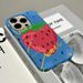 【Effetto opaco】 Super Large Strawberry 15pro Telefono 16 Niche 14promax Pellicola 13pro Custodia rigida 12 Tutto incluso 11_voghion.com