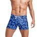 Men's Low-Rise Drawstring Swim Trunks - Quick-Dry & Lightweight For Beach & Pool (Stylish Printed Board Shorts)_voghion.com