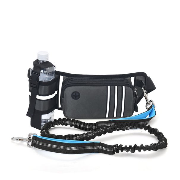 Cross-border Multi-functional Kettle Belt Belt Elastic Dog Leash Dog Chain Running Fitness Mobile Phone Waist Bag_voghion.com
