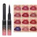 Lip make-up YABAOLIAN lipliner glans matte waterdichte glazuur dubbele kop lipkleur_voghion.com