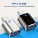 LED 3.0 Typ Adapter OTG C USB-A auf Micro USB Typ-C Buchse für Samsung Xiaomi POCO Adapter_voghion.com