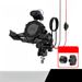 Motorcycle Three-Claw Fixed Electric Bike Clip Wired Charging Riding Phone Holder Rotatable_voghion.com