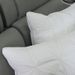 Twist Wave Hotel Pillow - Ultra-Soft Microfiber Low-Profile Pillow For Adults (50x66cm, White, Breathable, Lightweight 1.1-2lbs)_voghion.com