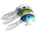 New Large And Small Fat Sinking Bionic Long Tongue Board Minnow Lure Bait Crank Fishing Accessories_voghion.com