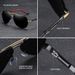 Aluminum Polarized Men's Sunglasses, Pilot Sports Glasses, Classic Driving Glasses_voghion.com