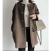Women's elegant straight coat for women temperament solid color simple loose coat women's tops_voghion.com