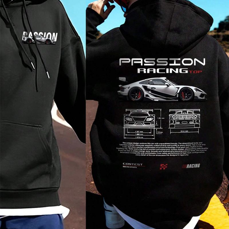 Men's Clothing Car Hoodie Men New In Hoodies & Sweatshirts Print Hoodie Men_voghion.com
