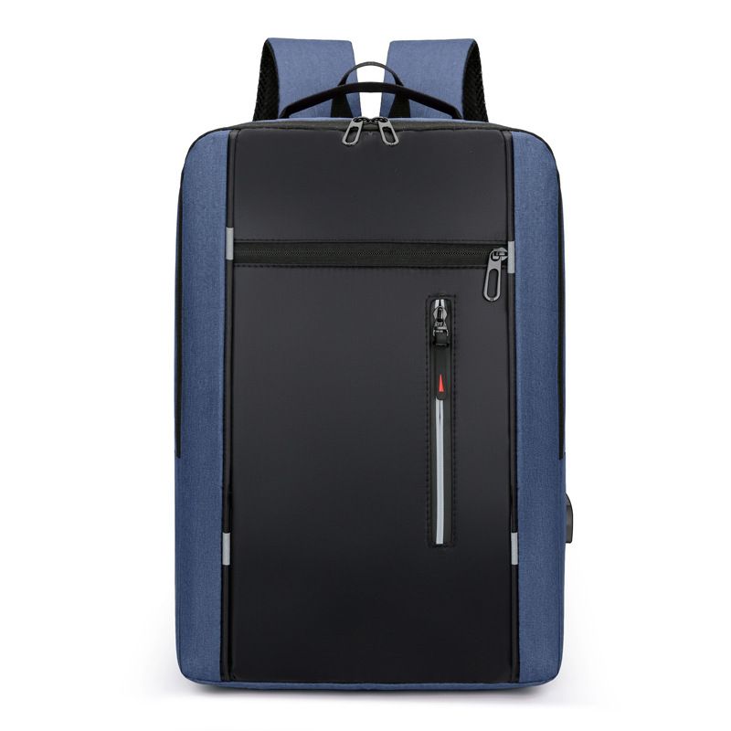 Men's Backpack Simple Usb Charging Business Computer Bag, Men's Multi Functional Student Large Capacity School Bag_voghion.com