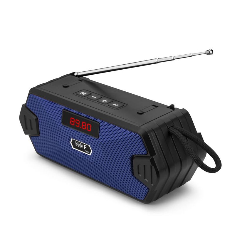 Portable Bluetooth Speaker With FM Radio & Deep Bass - Mini Outdoor Speaker With Long Battery Life_voghion.com