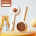 Pet Specific Rechargeable Shower Comb And Polish Remover For Floating Massage, Hair Brush, Nail Clipper, 2-in-1_voghion.com