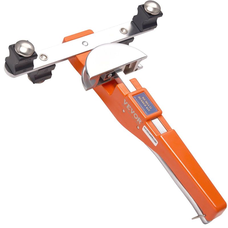 VEVOR Pipe Tube Bender, 1/4"-7/8" O.D. Ratcheting Tubing Bender, 90° Forward/Reverse Pipes Bending Tools With 7 Dies And Pipe Cutter For HVAC Air Conditioning Refrigerator Repair_voghion.com