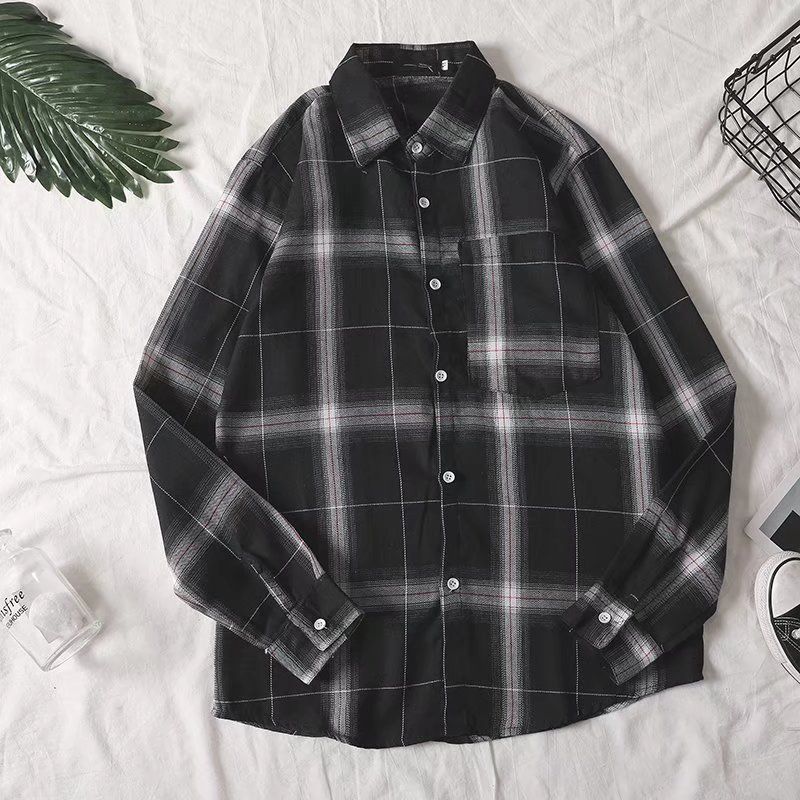Camicia a maniche lunghe da uomo a quadri per la primavera e il 2022, nuova moda casual, giacca autunnale, tendenza_voghion.com