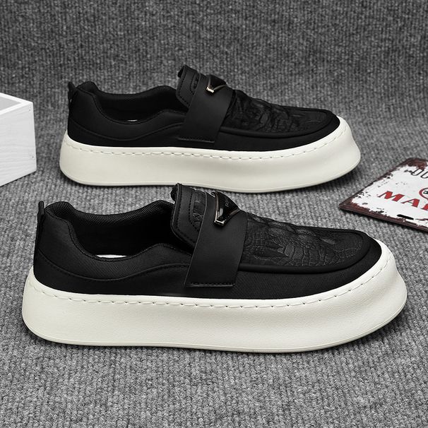 Board Shoes 2024 Nya Herrskor Enkla Låg-top Snörning Canvas Skor Trend All Match Andas Vardagsskor_voghion.com
