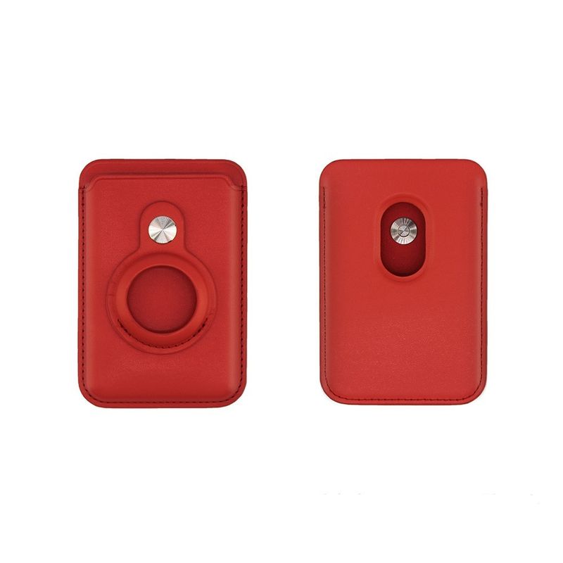 Mobile Phone Case Card Holder Wallet Suitable For Airtag Locator Protective Case Card Holder Magnetic Card Holder_voghion.com