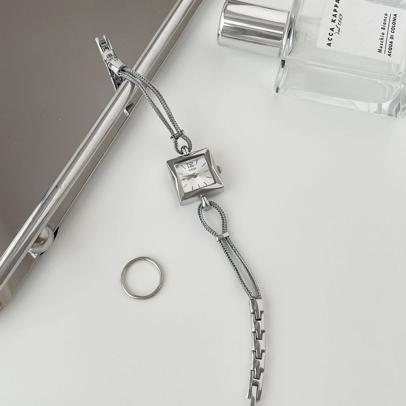 Women's Watches Perfume Bottle Bracelet Watch For Women Small And Exquisite Light Luxury Women's Small Sugar Cube Women's Style_voghion.com