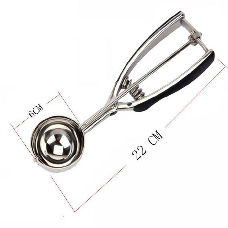 Chrëschtdag Edelstahl Glace Läffel Glace Läffel Popsicle Läffel Baller Uebst Läffel_voghion.com