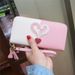 New Women's Love Long Wallet Large Capacity Korean Version Tassel Handheld Bag Student Money Clip Card Bag Zipper Money_voghion.com