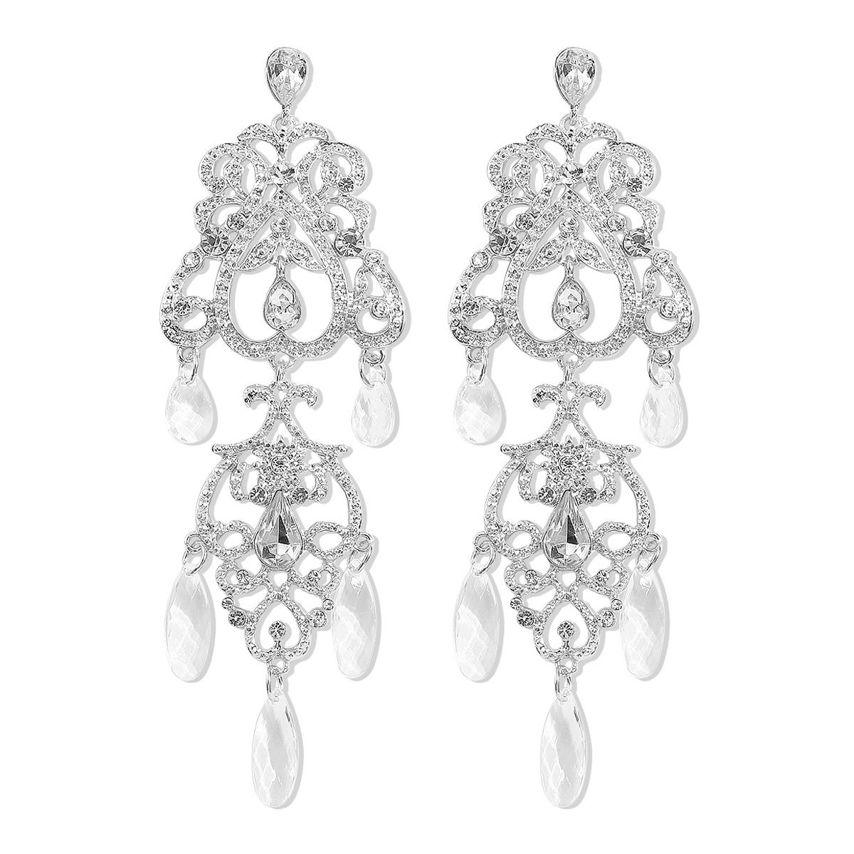 E12421 French court tyle hollow water droplet haped tael with elegant temperament and peronalized patterned_voghion.com