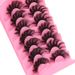 False Eyelashes 7 Pairs Of Fried Hair High Mink False Eyelashes Curled Thick Stage Makeup Eyelashes_voghion.com