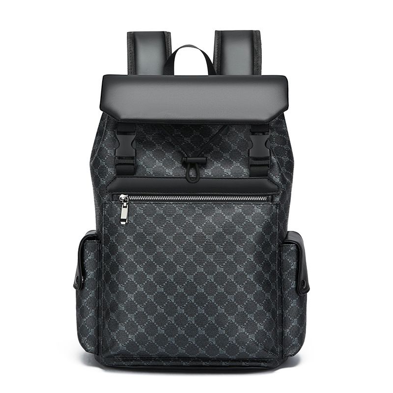 Mochila de moda para hombre, nueva mochila con estampado de gran capacidad, de 15,6 pulgadas, para ordenador, mochila escolar, mochila de viaje para exteriores_voghion.com