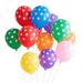 Palloncini in lattice premium da 12 pollici - Decorazioni per matrimoni, feste ed eventi a pois e tinta unita (100 pezzi/confezione, opzioni multicolore)_voghion.com