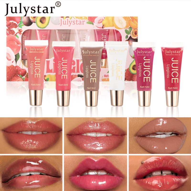 PSJ701-063M Doudou Lip Color Moisturizing And Fruity Lip Gloss 6-Sided Tube Doudou Lip Color Soft Velvet Lip Gloss Texture Lasts 24 Hours Single Unit 0.5g Matte Color Enhancement Lip_voghion.com