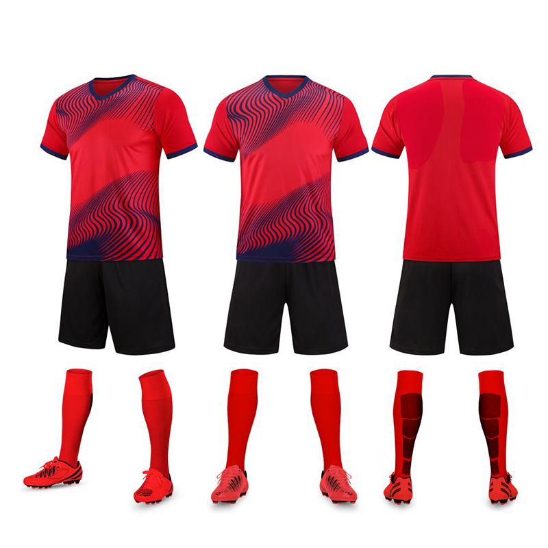 Ropa para hombres, uniformes de competición de secado rápido para estudiantes universitarios, uniformes de fútbol de verano para hombres y mujeres._voghion.com