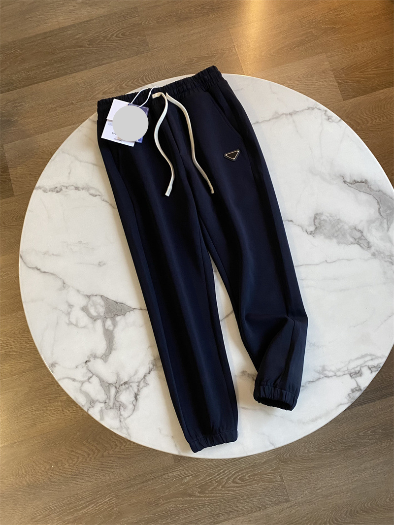 Herrenbekleidung Gekämmte langstapelige Baumwolle + flüssiges Ammoniakverfahren! Neue, drapierte, knitterfreie, sportliche Jogginghose mit Bündchen für Herren im Herbst und Winter_voghion.com