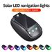 Solar Car LED Flashing Color Roof Mouse Modification No Wiring Remote Control Anti-Collision Warning Light_voghion.com