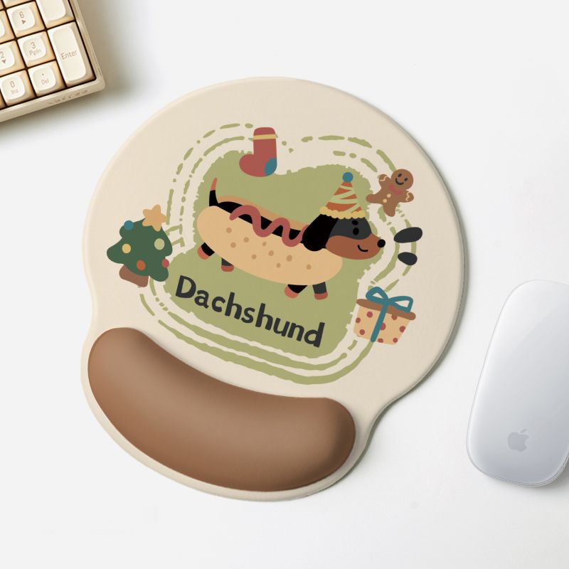 Unbeatable Quality Cute Panda Wristband Mouse Girls' Office Protection Computer Keyboard Pad Silicone Memory Foam Wrist Splint_voghion.com