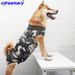 Kæledyrstøj: Hundejumpsuits, pyjamas, camouflagestribede veste med høj elasticitet, operationskitler til maven, sportstøj og tøj_voghion.com