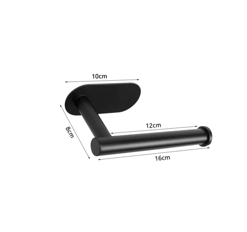 Kein Stanzen, Wandmontage, Toilettenpapierhalter, Rostfrei, Korrosionsbeständig, Edelstahl, Für Bad, Küche, Rollenpapier, Toilettenhalter_voghion.com
