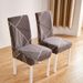 Minimalist Elastic Chair Slipcovers – Semi-Coverage Non-Slip Design For Restaurants, Hotels & Home Dining_voghion.com