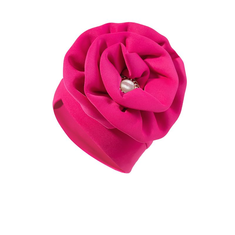 Three Dimensional Applique Headscarf Hat For Women Thin Mesh Hat Gorgeous And Fashionable Pile Hat To Cover White Hair Hat Decoration_voghion.com