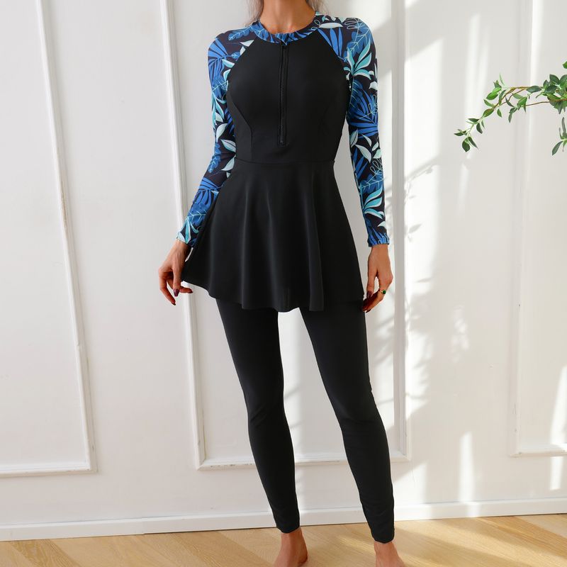 New Muslim Swimsuit Middle East Conservative Swimsuit European And American Women's Swimsuit_voghion.com