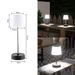 Solar LED Camping Lantern - Portable Outdoor Table Light With 6-12H Illumination, Waterproof For Patio BBQ Garden Tent Decoration_voghion.com