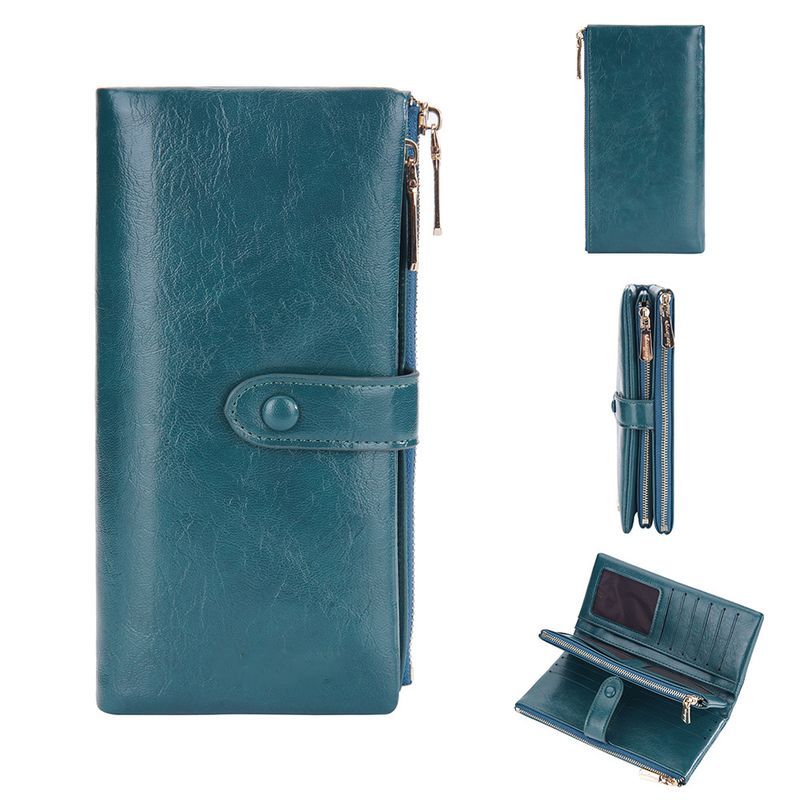 New Long Multi Card Position Clutch Fashion Women's Cell Phone Wallet_voghion.com